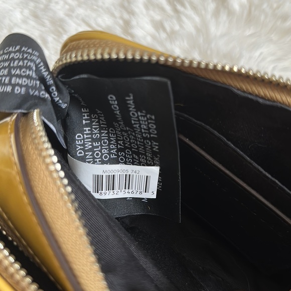 Marc Jacobs Camera Crossbody Bag Yellow Calf Fur - Picture 6 of 6